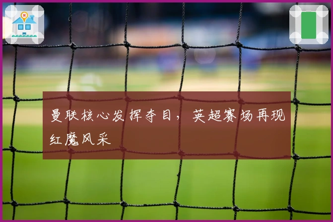 曼联核心发挥夺目，英超赛场再现红魔风采